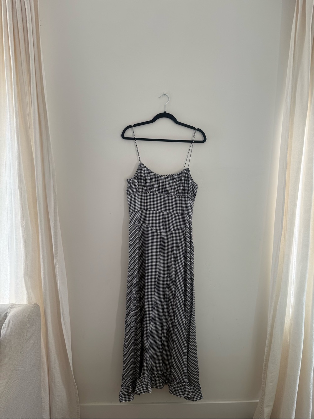 Doen rosaria dress, Santa marina gingham